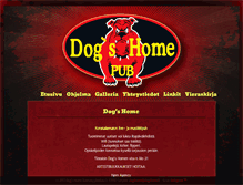 Tablet Screenshot of dogshome.fi