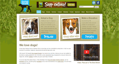 Desktop Screenshot of dogshome.org.au